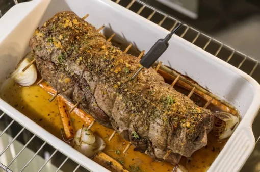 Духова шафа Gorenje духова електрична, 77л, A+, дисплей, піроліз, чорний