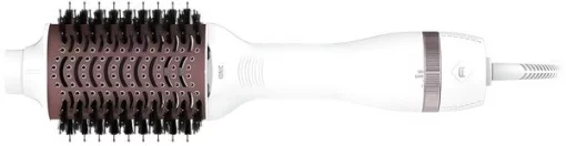 Фен-щітка Rowenta Volumizer Oval Brush, 800Вт, 3 режими, іоніз-я, кераміка, біло-рожевий