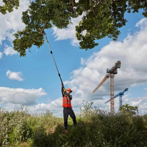 Висоторіз ланцюговий акумуляторний DeWalt 18В шина 20см штанга 180-280см 4.0кг без АКБ та ЗП