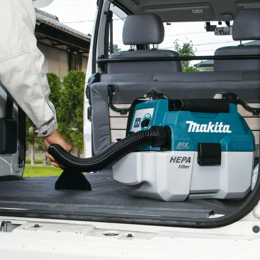Пилосос професійний Makita DVC750LZ LXT 18В 67мБар контейнер 7.5л НЕРА 4.6кг без АКБ та ЗП