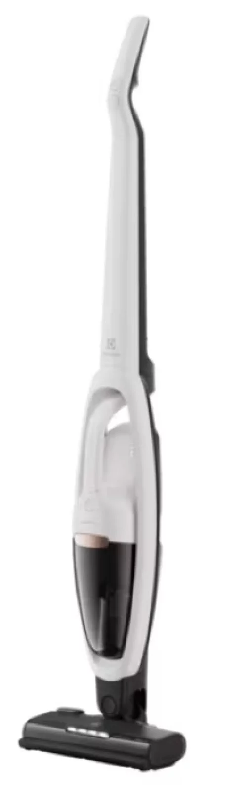 Пилосос Electrolux безпровідний, конт пил -0.3л, автон. робота до 55хв, вага-2.8кг, НЕРА, 2в1, турбо-щітка, BRC, 4 насадки, білий