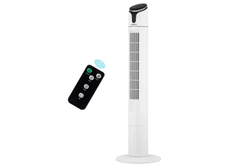 Вентилятор ARDESTO колонний, 110см, 50Вт, пульт ДК, дисплей, чорно-білий