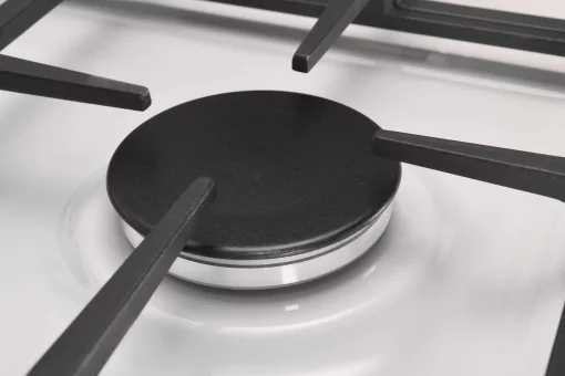 Плита ARDESTO комбі Elegance, 66л, 60x60см, конвекція, чавун, підсвічування, форсунки LPG (підключення газового балона), знімні направляючі, білий