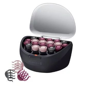 Термо бігуді Remington Ionic, 500Вт, D-20,23,27mm, 20шт, іонізація, кондиціонування, чорний