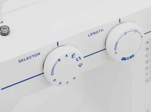 Швейна машина JANOME 234, електромех., 60Вт, 15 шв.оп., петля напівавтомат, білий