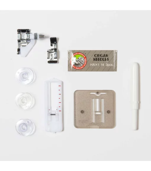 Швейна машина JANOME 234, електромех., 60Вт, 15 шв.оп., петля напівавтомат, білий