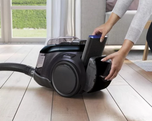 Пилосос Electrolux контейнерний, 650Вт, конт пил -1/6л, PureAdvantage D11, 4 насадки, синій