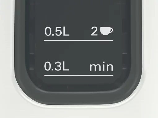 Електрочайник Bosch, 1.7л, метал, білий